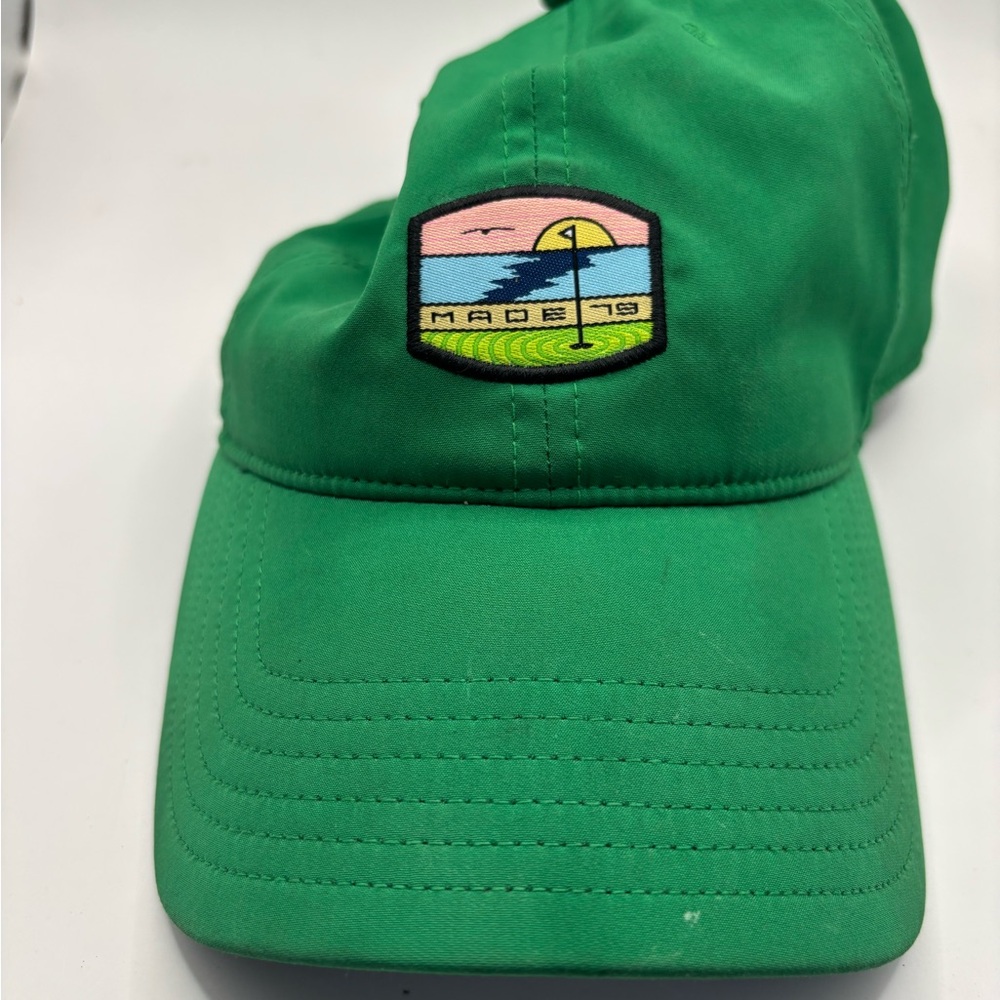 TaylorMade Green Cap with Embroidered Logo